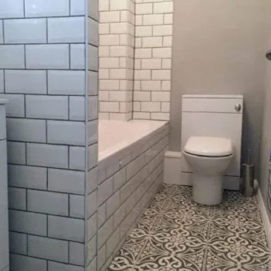 Bathroom installation example 1 — DRMB Plumbing & Heating portfolio