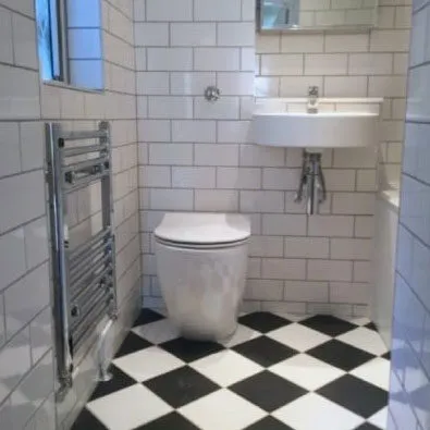 Bathroom installation example 2 — DRMB Plumbing & Heating portfolio